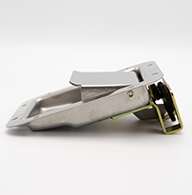 Large Flush Size, Rotary Paddle Handle, .250" Striker Locking, Stainless Steel, Water Seal. Striker Separate