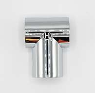 SC3 Chrome T-Stanchion with Rivet Hole