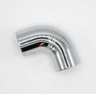 SC3 Chrome Elbow Stanchion with Rivet Hole