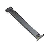 Telescoping door check with release mechanism, 12.115" closed to 19.875" extended