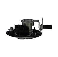 Guardian® compression latch, single point, chrome plated, CD studs. Left hand.