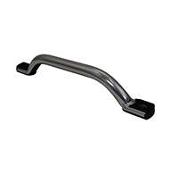 30 inch Long X 1 1/8" Dia. Aluminum Formed Single Rubber Grab Handle