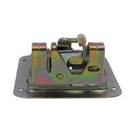 Large Flush Size, Rotary Paddle Handle, .50" Striker, Locking, Stainless Steel. Striker Separate