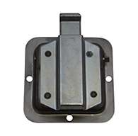 Mini Size Single Point Paddle Handle, 30° Powder Metal Bolt, Locking