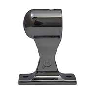 SC3 Chrome Straight End Stanchion with Rivet Hole
