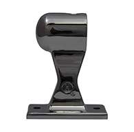 SC3 Chrome Straight End Stanchion with Rivet Hole