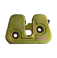 Upper bunk rotary latch, left hand, zinc plated. Accepts .50" striker.