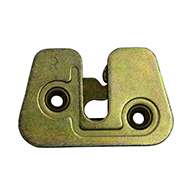 Upper bunk rotary latch, right hand, zinc plated. Accepts .50" striker.
