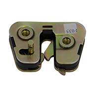 Upper bunk rotary latch, right hand, zinc plated. Accepts .50" striker.