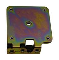 Series #459 slam latch, zinc plated, blind mount. Accepts .550" diameter striker.