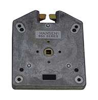 Series #550 slam latch, zinc plated, large, non-locking.