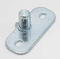 Striker bolt with mounting plate, .550 diameter.
