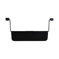 Sewn, 8" x 28", dual mount brackets with long rods.